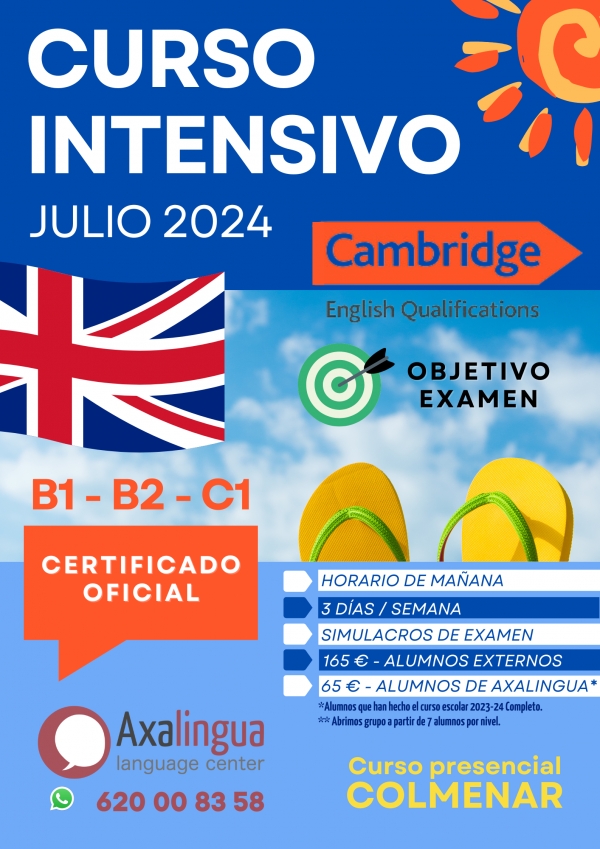 Curso intensivo Cambridge