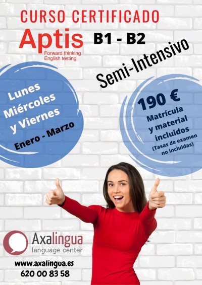 Curso semi-intensivo de Aptis