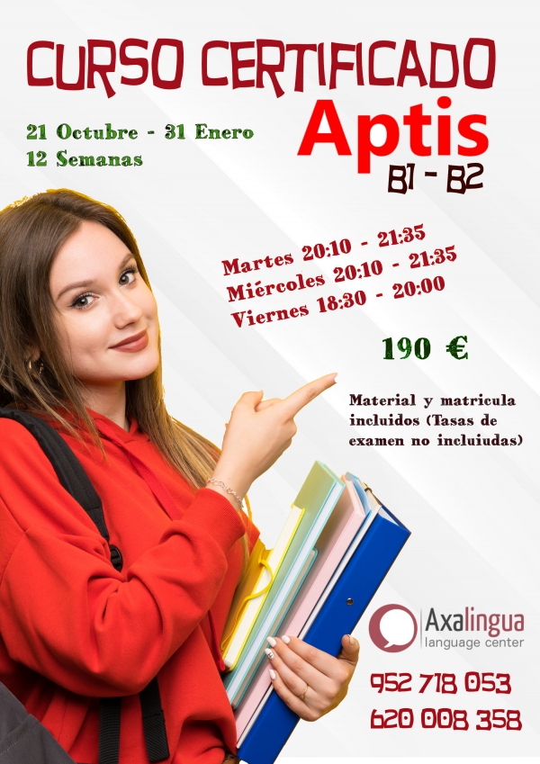 Curso Certificado Aptis