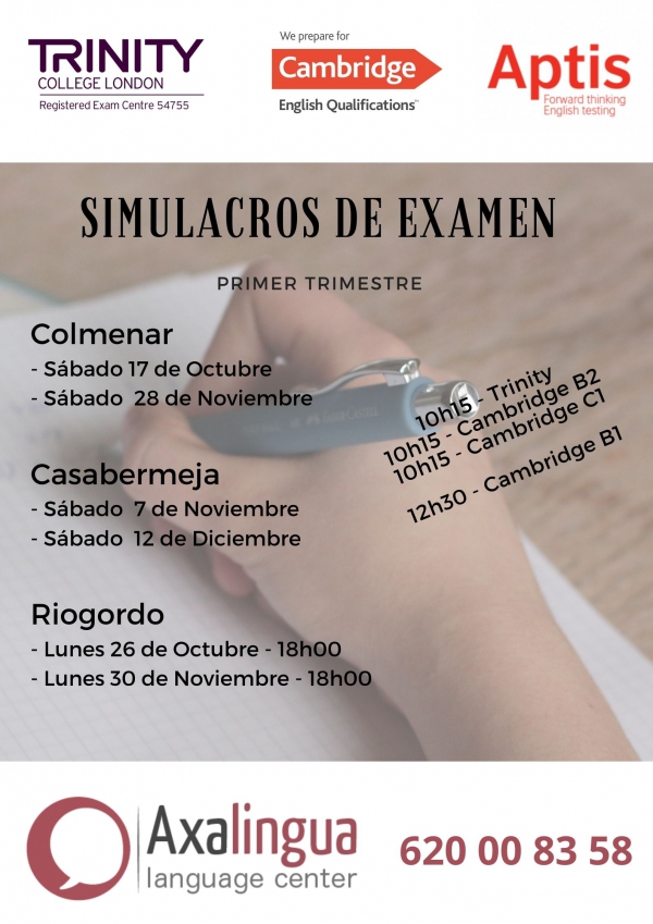 Simulacros de examen