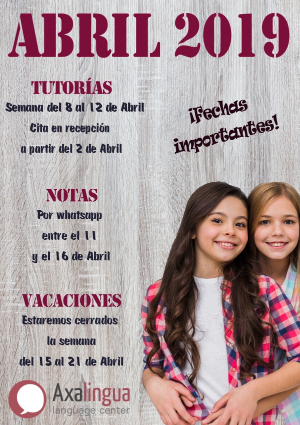 Fechas importantes del mes de Abril